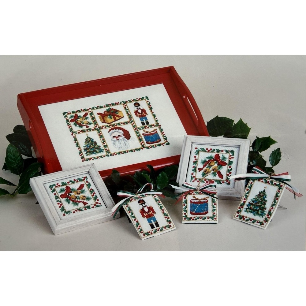Sudberry House Christmas Collage Cross Stitch Pattern